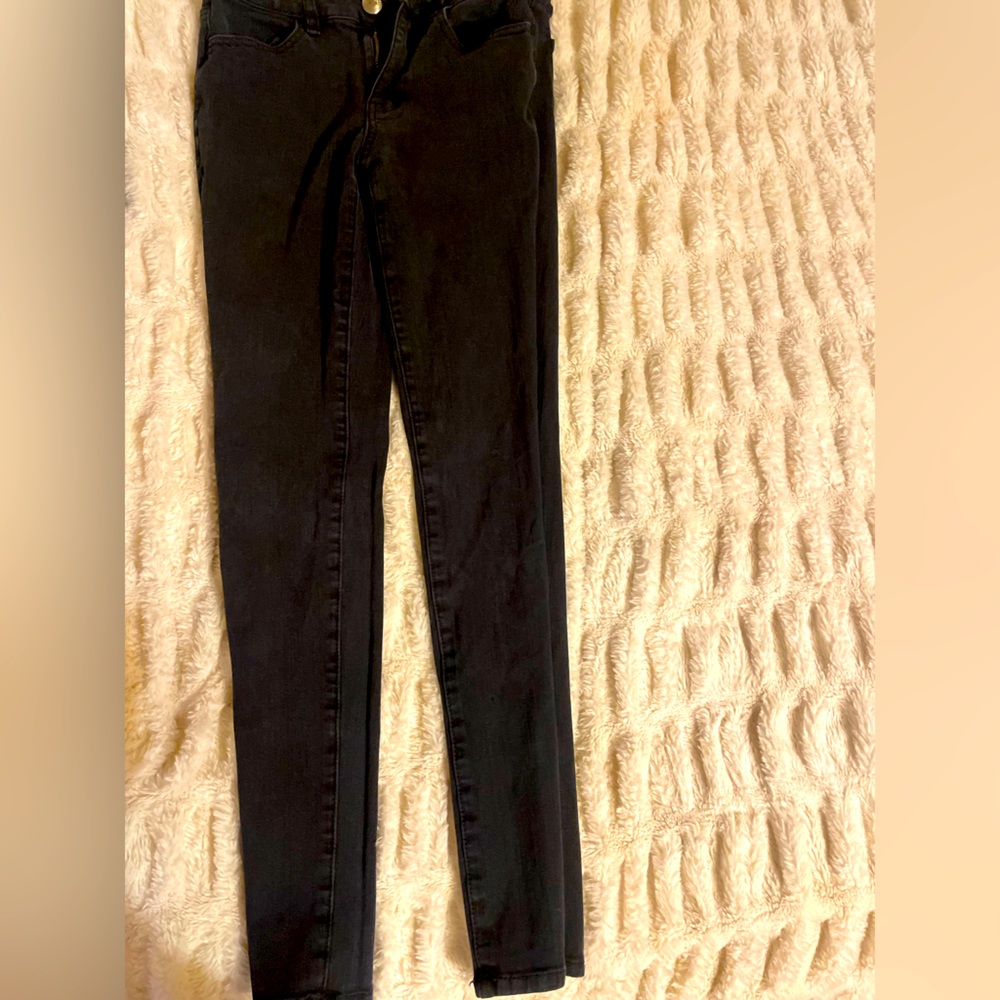 American Eagle- Black denim Jeggings